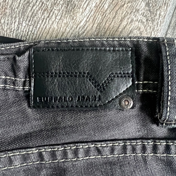 Buffalo Jeans Black Straight Legs Jeans, Men’s Size 33 - Picture 3 of 13